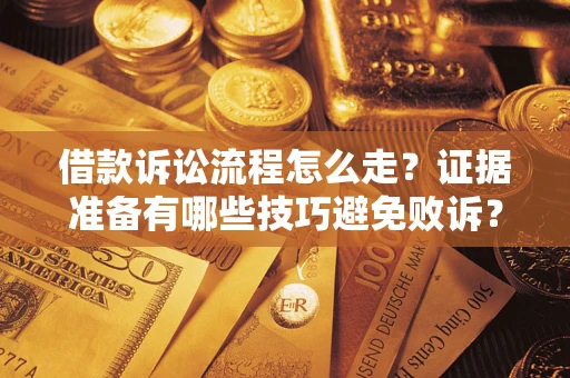 武汉借款诉讼流程怎么走？证据准备有哪些技巧避免败诉？