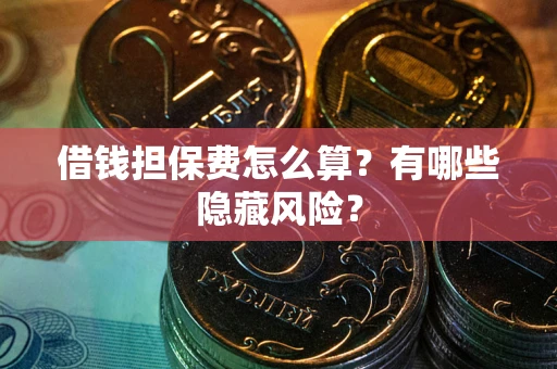 武汉借钱担保费怎么算？有哪些隐藏风险？