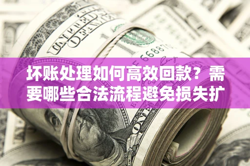 武汉坏账处理如何高效回款？需要哪些合法流程避免损失扩大？