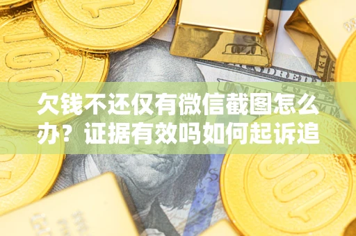 武汉欠钱不还仅有微信截图怎么办？证据有效吗如何起诉追回欠款？
