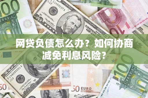 武汉网贷负债怎么办？如何协商减免利息风险？