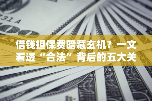 武汉借钱担保费暗藏玄机？一文看透“合法”背后的五大关键陷阱