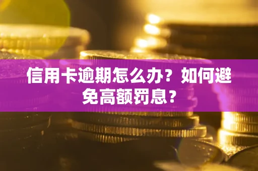 武汉信用卡逾期怎么办？如何避免高额罚息？