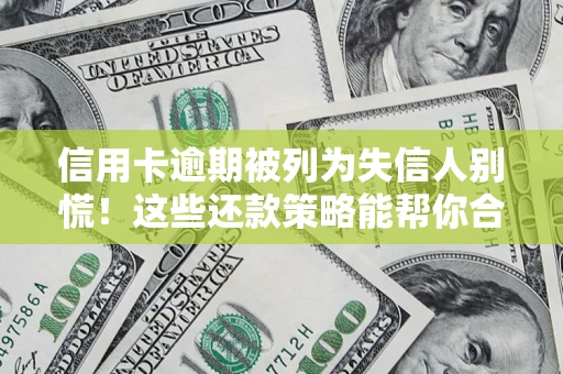武汉信用卡逾期被列为失信人别慌！这些还款策略能帮你合法止损