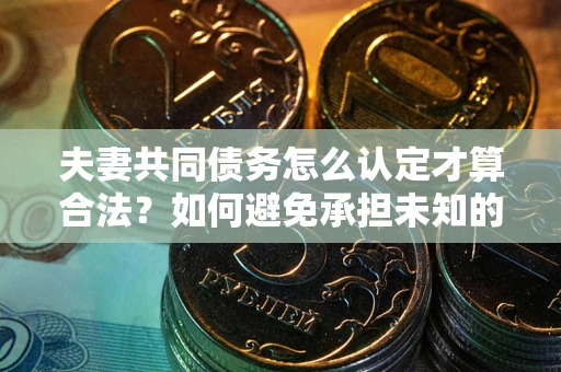 武汉夫妻共同债务怎么认定才算合法？如何避免承担未知的债务风险？